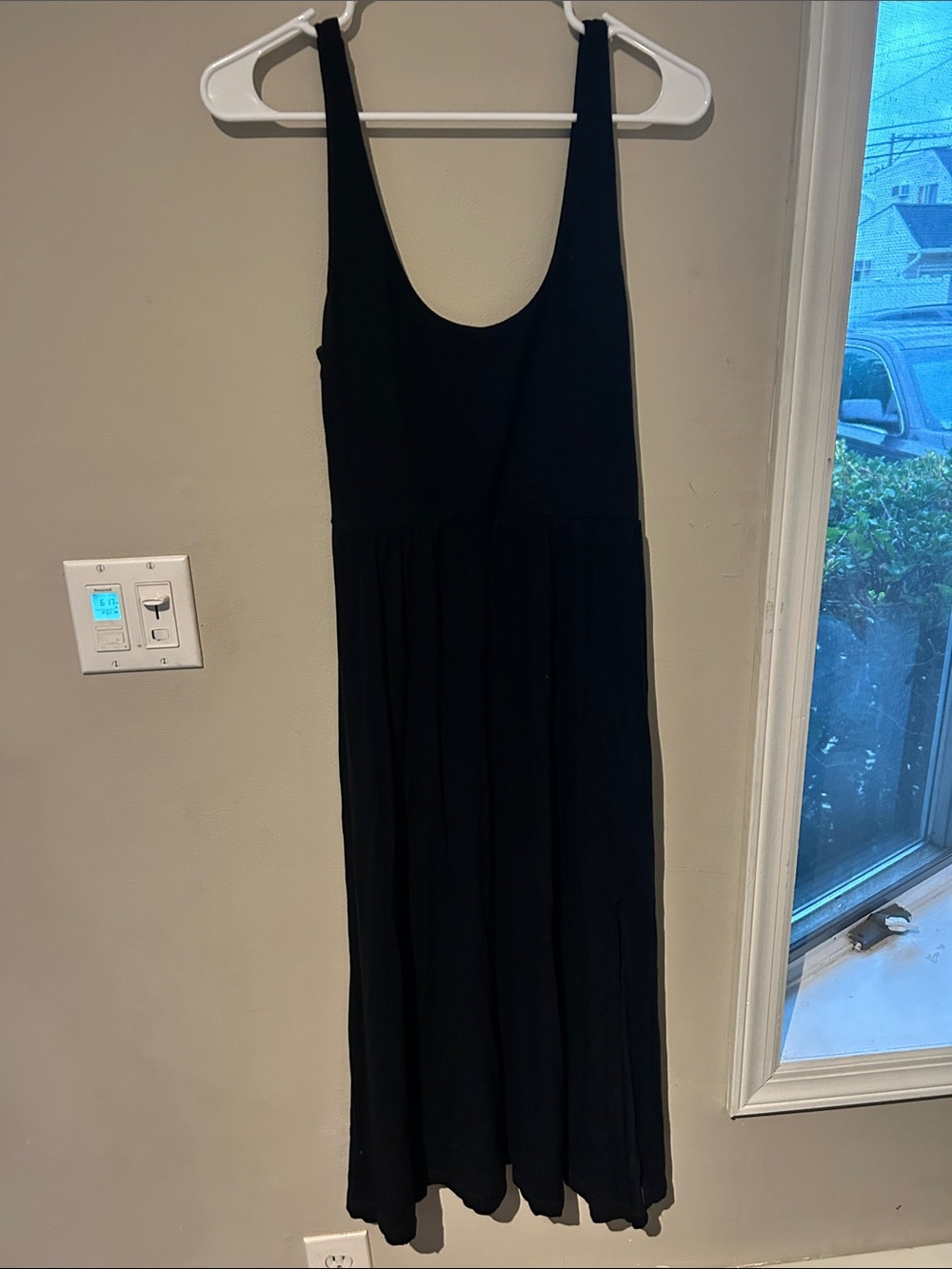 a new day Black Scoop Neck Sleeveless Maxi Dress